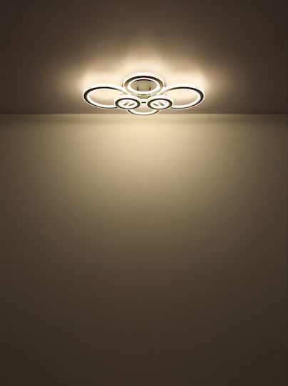 Globo Lighting Πλαφονιέρα Οροφής 78εκ. Γκρι