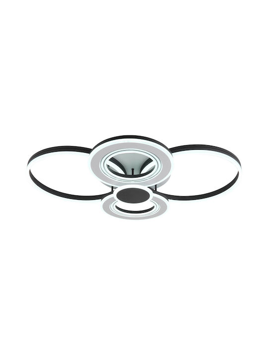 Globo Lighting Πλαφονιέρα Οροφής Διάφανη