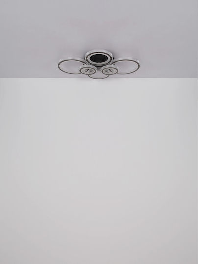Globo Lighting Πλαφονιέρα Οροφής 78εκ. Γκρι
