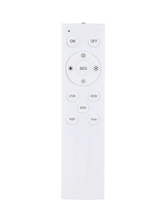 Globo Lighting Doro Πλαφονιέρα Οροφής Λευκή