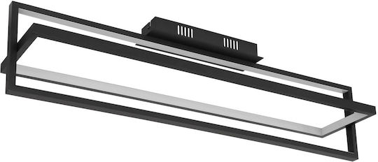 Globo Lighting Πλαφονιέρα Οροφής 82εκ. Μαύρη