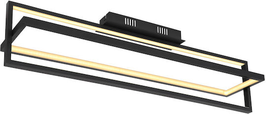 Globo Lighting Πλαφονιέρα Οροφής 82εκ. Μαύρη
