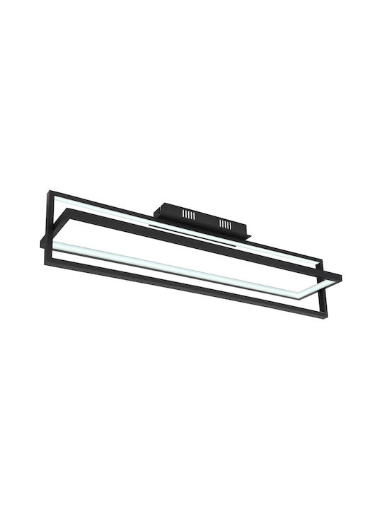 Globo Lighting Πλαφονιέρα Οροφής Μαύρη