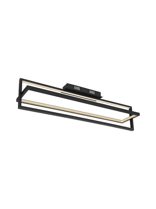Globo Lighting Πλαφονιέρα Οροφής Μαύρη