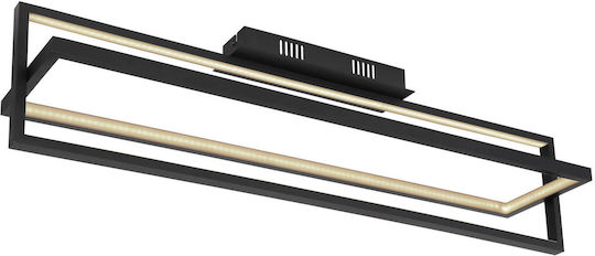 Globo Lighting Πλαφονιέρα Οροφής 82εκ. Μαύρη