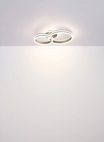 Globo Lighting Таванно Осветително Тяло 75см Сиво