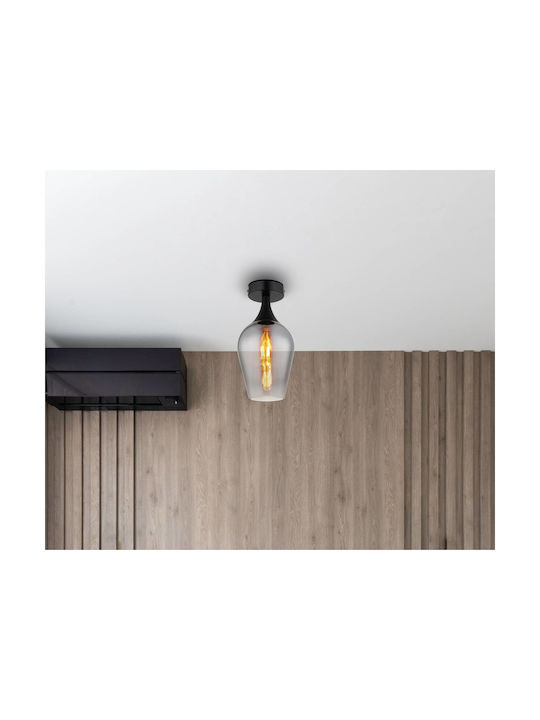 Globo Lighting Πλαφονιέρα Οροφής Διάφανη