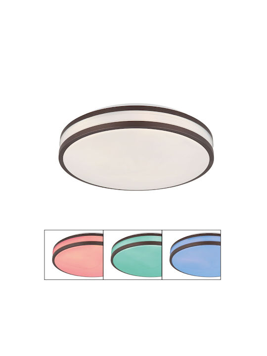 Globo Lighting Ceiling Mount Light Brown