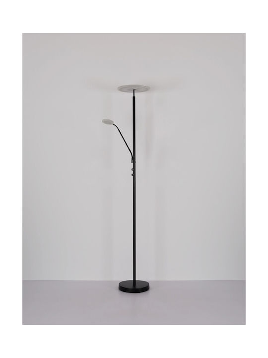 Globo Lighting LED Φωτιστικό Δαπέδου Μαύρο