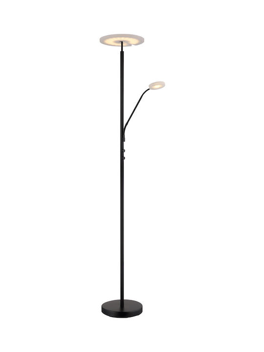Globo Lighting LED Stehleuchte mit Warmweißem Licht Schwarz