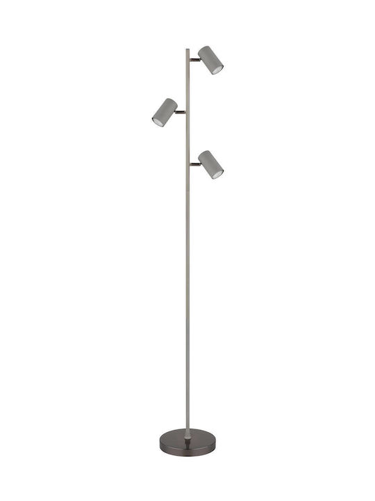 Globo Lighting Robby Φωτιστικό Δαπέδου Γκρι