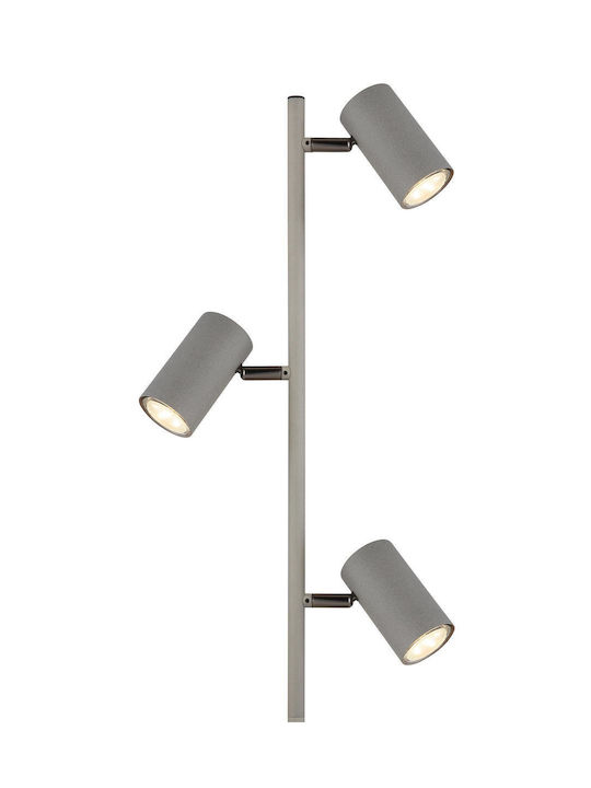 Globo Lighting Robby Φωτιστικό Δαπέδου Γκρι