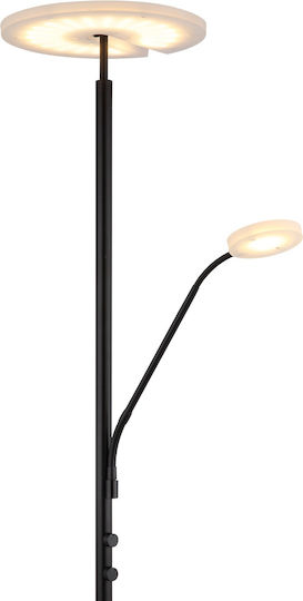 Globo Lighting LED Floor Lamp with Warm White Light Black