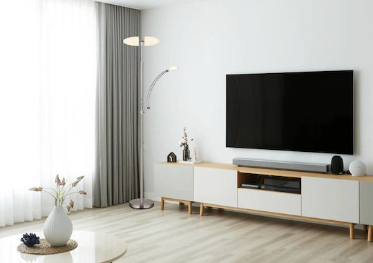 Globo Lighting Floor Lamp Silver