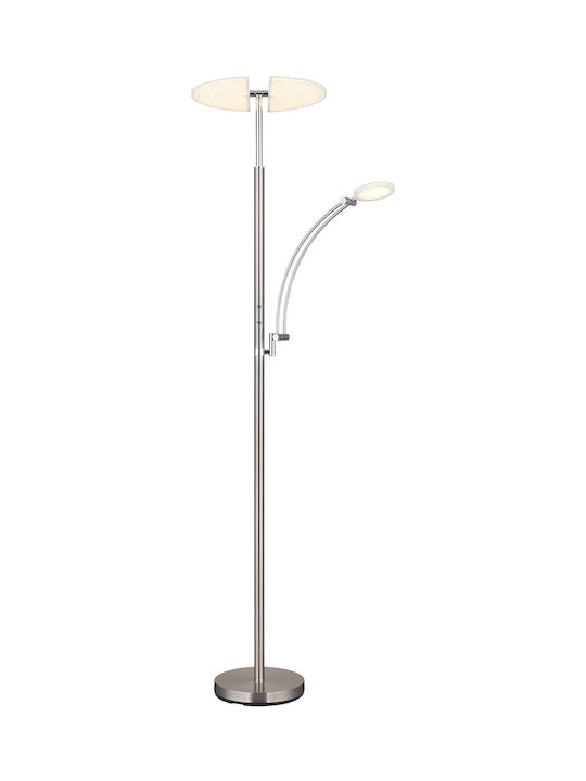 Globo Lighting Φωτιστικό Δαπέδου Ασημί