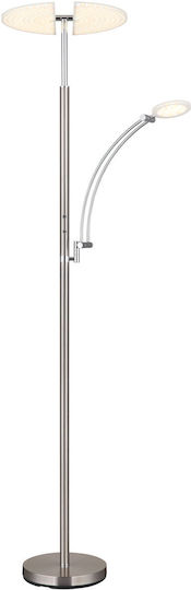Globo Lighting Floor Lamp Silver