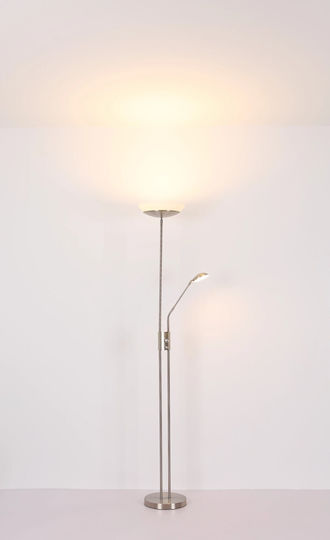 Globo Lighting Floor Lamp Silver