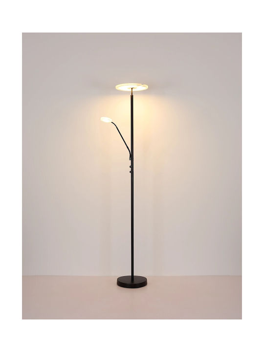 Globo Lighting LED Stehleuchte mit Warmweißem Licht Schwarz