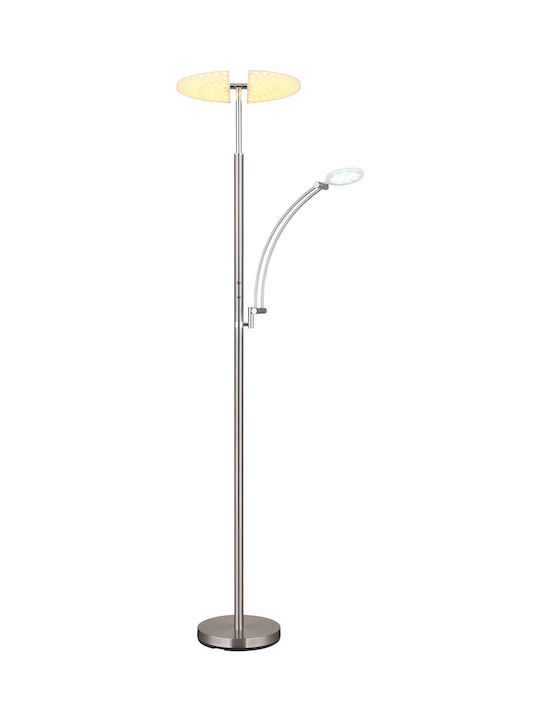 Globo Lighting Φωτιστικό Δαπέδου Ασημί