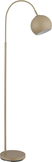 Globo Lighting Floor Lamp H150xL58cm with E27 Bulb Socket Beige
