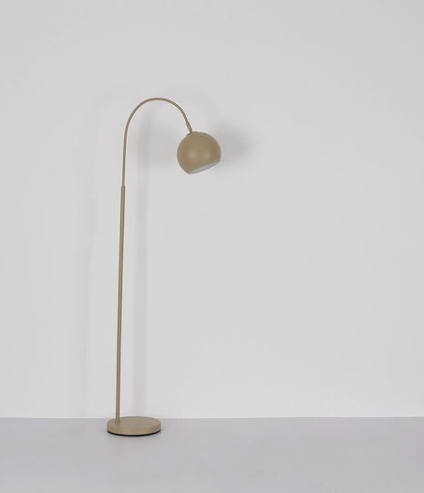 Globo Lighting Floor Lamp H150xL58cm with E27 Bulb Socket Beige