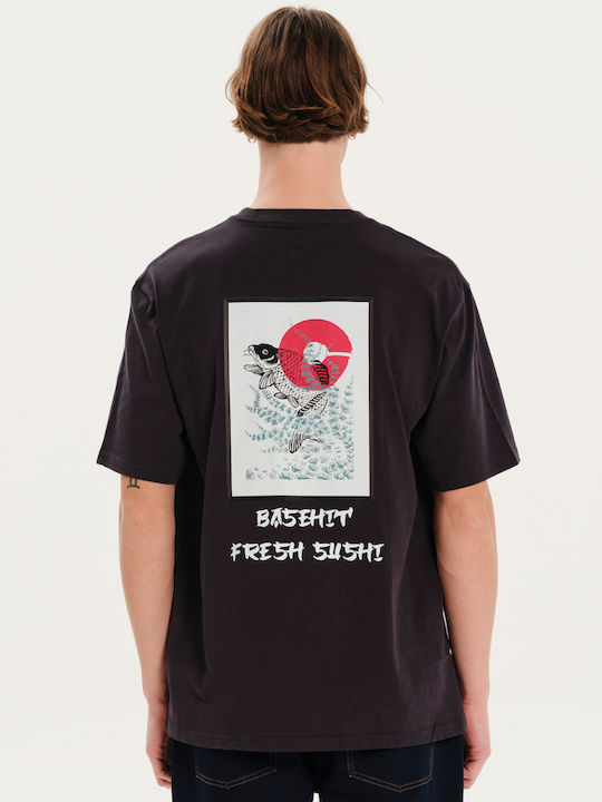 T-shirt Μαύρο