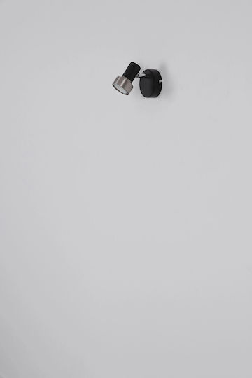 Globo Lighting Single Spot in Black Color