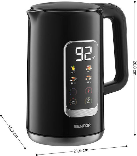 Sencor Reisekessel 1.7Es 2200W Schwarz