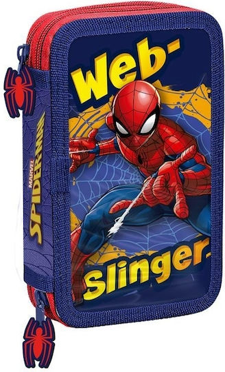 Κασετίνα Σχολική Γεμάτη Spiderman Υ20x12x4εκ