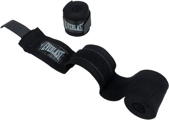 Everlast 305 Cm Black Breathable Solid Boxing Wraps