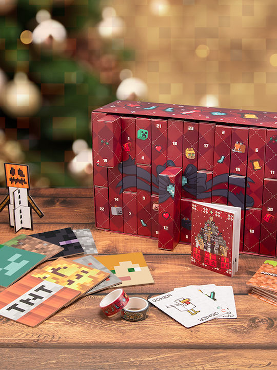 Minecraft Christmas Calendar 24 Boxes