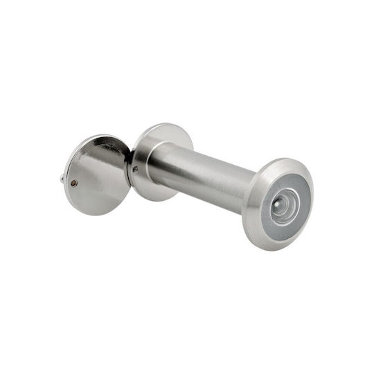 Best Round Eyehole Wooden Door Size 25-45/f14 Nickel Matte