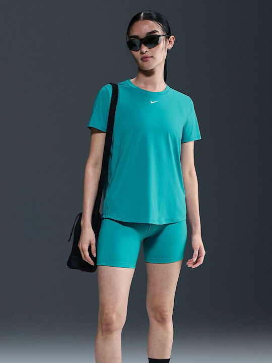 One Classic Damen Sport Kurzärmeliges Top Dri-Fit Dusty Cactus Weiß