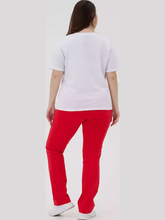 Γυναικείο T-shirt Λευκό