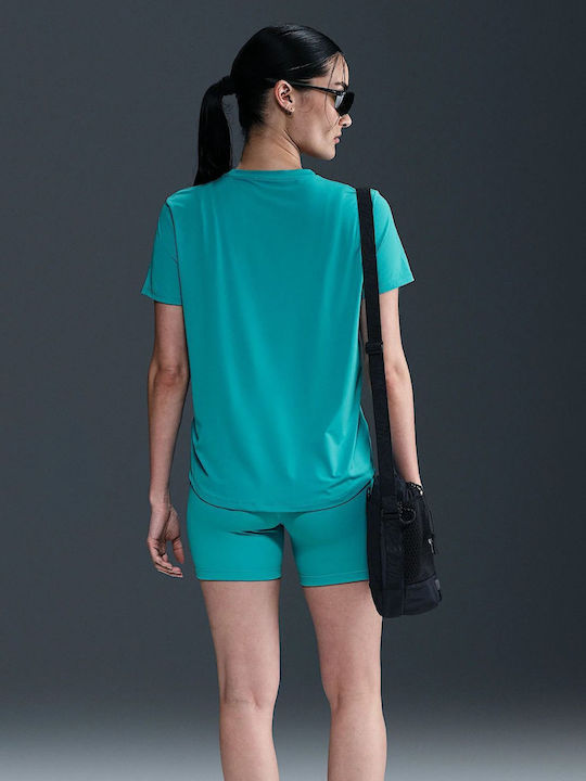 One Classic Damen Sport Kurzärmeliges Top Dri-Fit Dusty Cactus Weiß