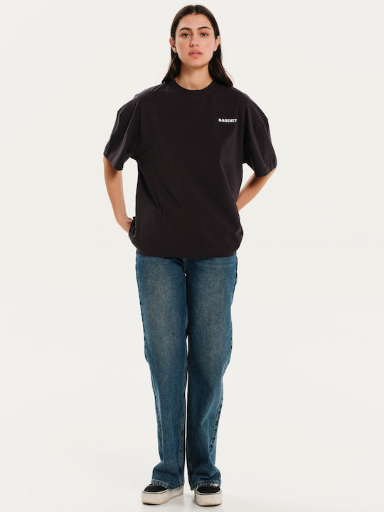 Damen T-Shirt Schwarz