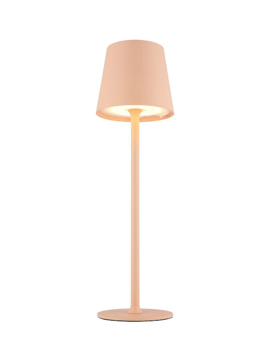 Globo Lighting Πορτατίφ LED με Πορτοκαλί Καπέλο και Βάση