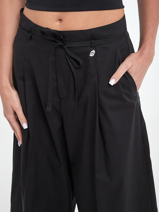 Better Damen Stoff Hose Black