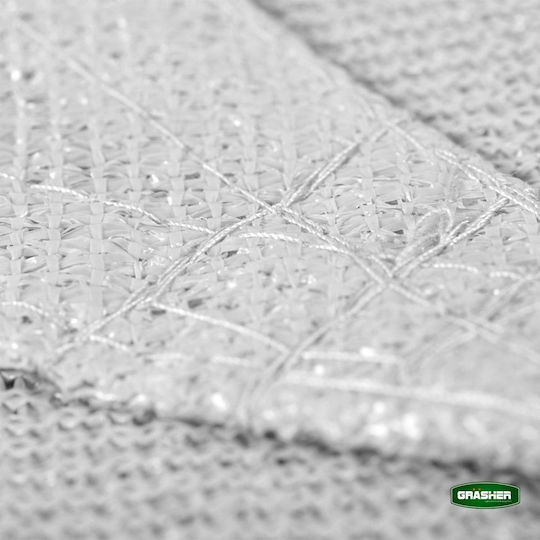 Grasher Ε220 Platz Sonnensegel Gray 3.6x3.6m