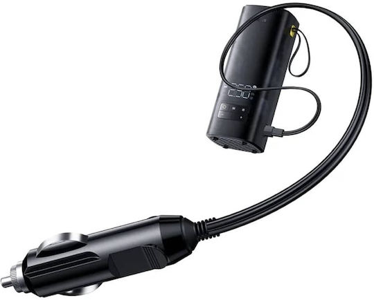 Baseus Car Tire Pump Mega Series with Cable 12V Without Battery