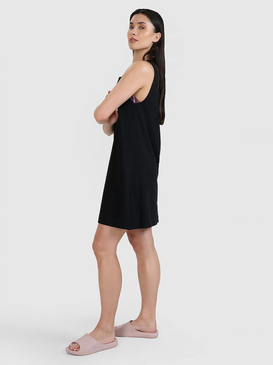 Καλοκαιρινό Mini Φόρεμα Total Black