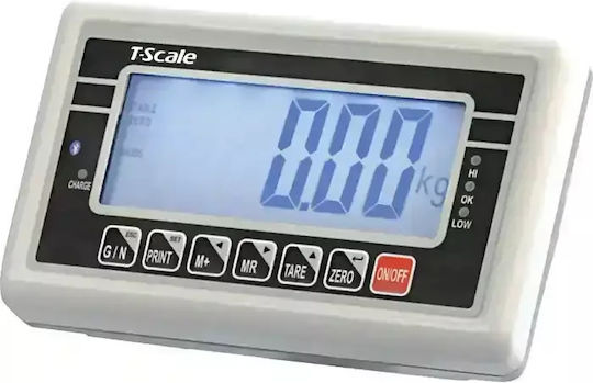 T-Scale Electronic Professional Scale with Weighing Capacity of 1000kg and Division 500gr
