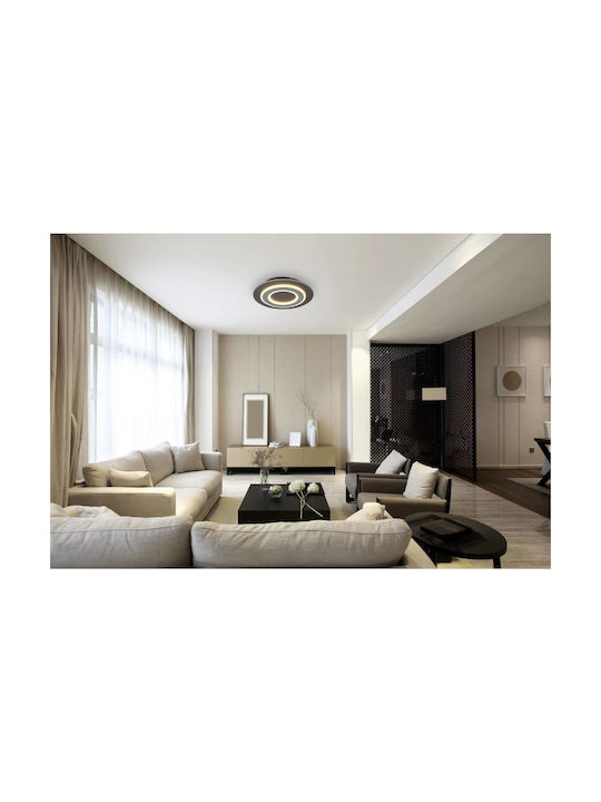 Globo Lighting Таванно Осветително Тяло 32см Сиво с Интегриран LED