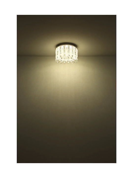 Globo Lighting Πλαφονιέρα Οροφής Διάφανη