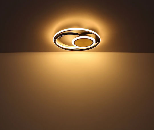 Globo Lighting Таванно осветление Черен с Вграден LED