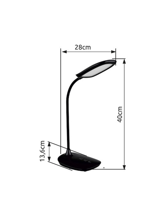 Globo Lighting Настолна Лампа в Черен Цвят