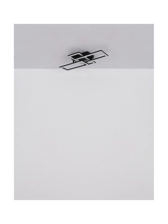 Globo Lighting Πλαφονιέρα Οροφής Διάφανη με Ενσωματωμένο LED