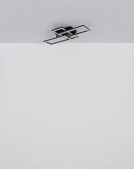 Globo Lighting Πλαφονιέρα Οροφής 61.4εκ. Διάφανη με Ενσωματωμένο LED