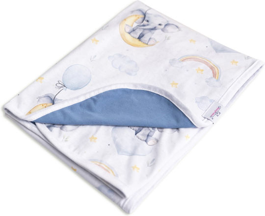 Matex Pătură Pepinieră Swaddling pături 100% bumbac Gri 75x100cm