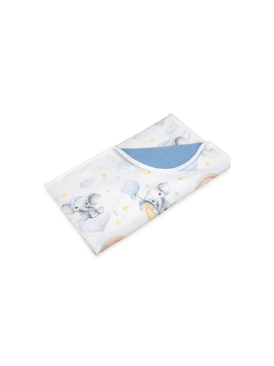Matex Κουβέρτα Αγκαλιάς & Λίκνου Βαμβακερή Γκρι 75x100εκ.